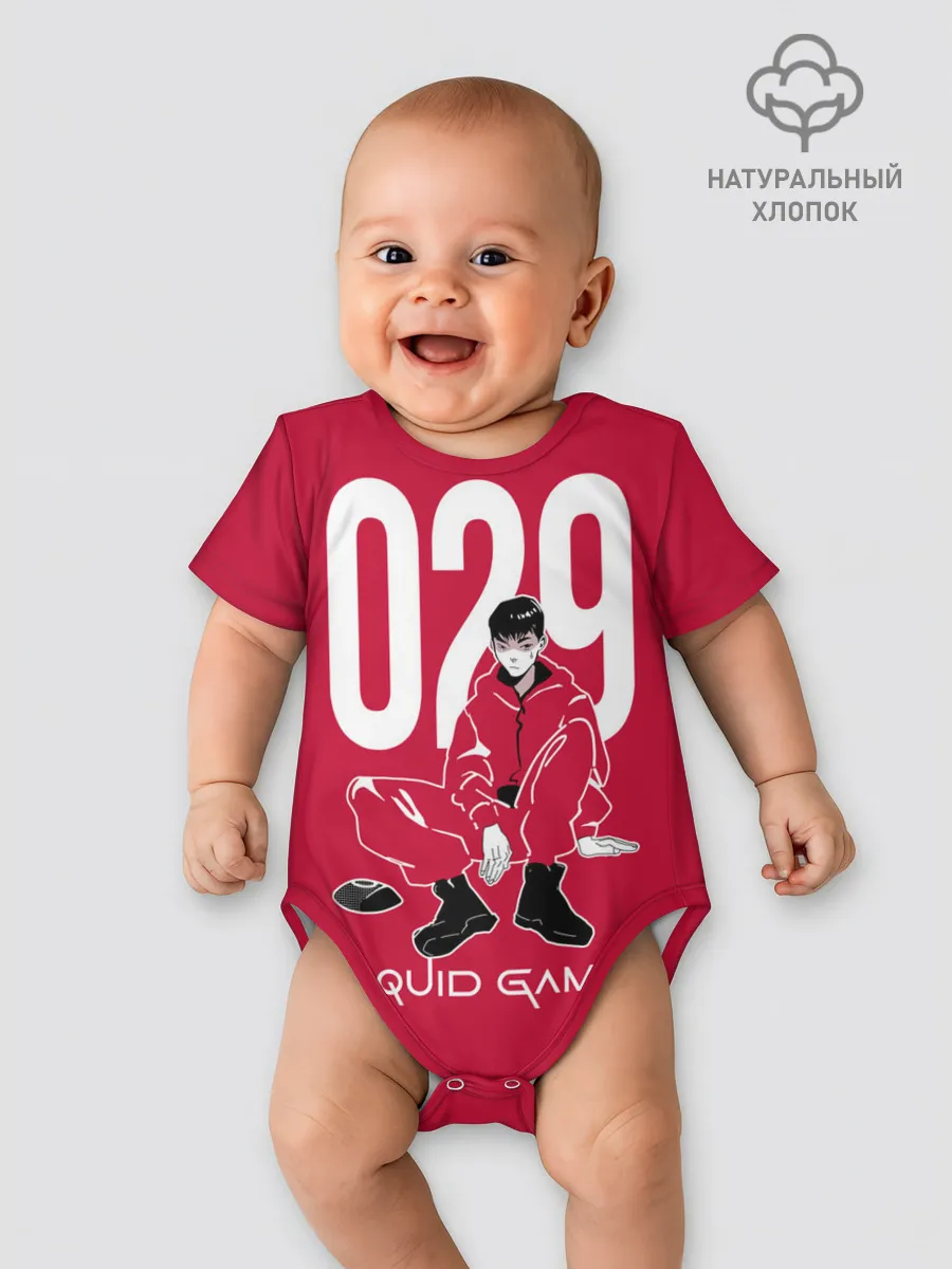 Детское боди / Squid game: guard 029/policeman