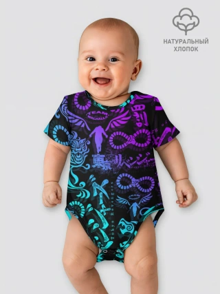 Детское боди / ТАТУ ТОКЙСКИЕ МСТИТЕЛИ НЕОН |