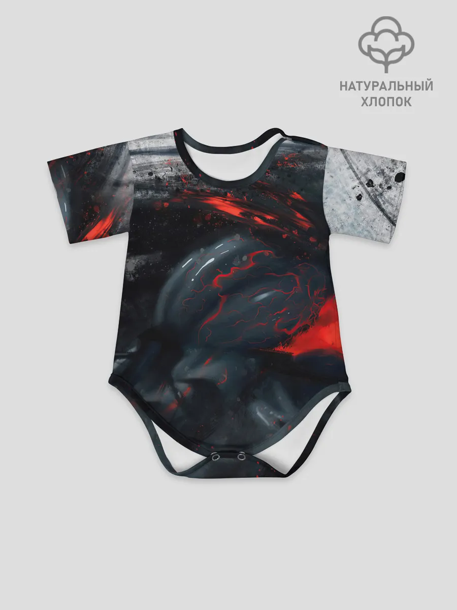 Детское боди / ЧЁРНЫЙ СИМБИОТ / ГРАНЖ / BLACK MONSTER