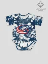 Детское боди / Коламбус Блю Джекетс, Columbus Blue Jackets
