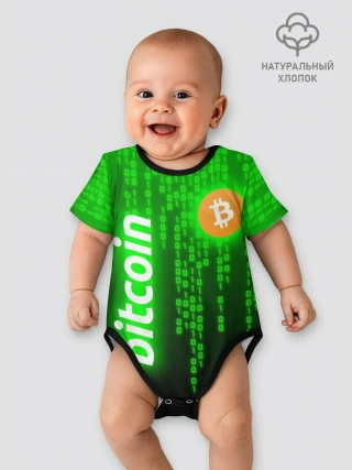 Детское боди / BITCOIN / БИТКОИН / CRYPTO / КРИПТА