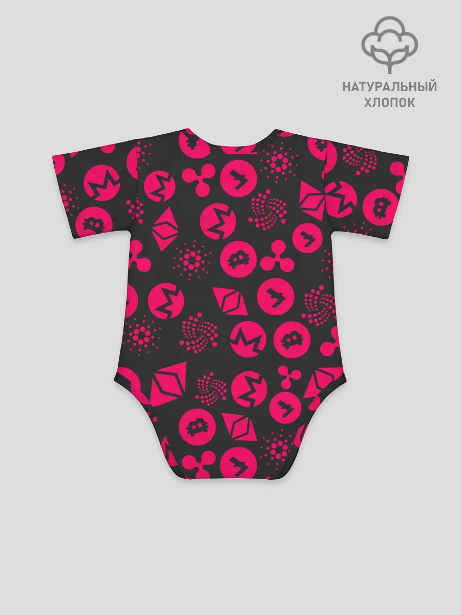 Детское боди / КРИПТОВАЛЮТЫ / CRYPTO / КРИПТА НЕОН