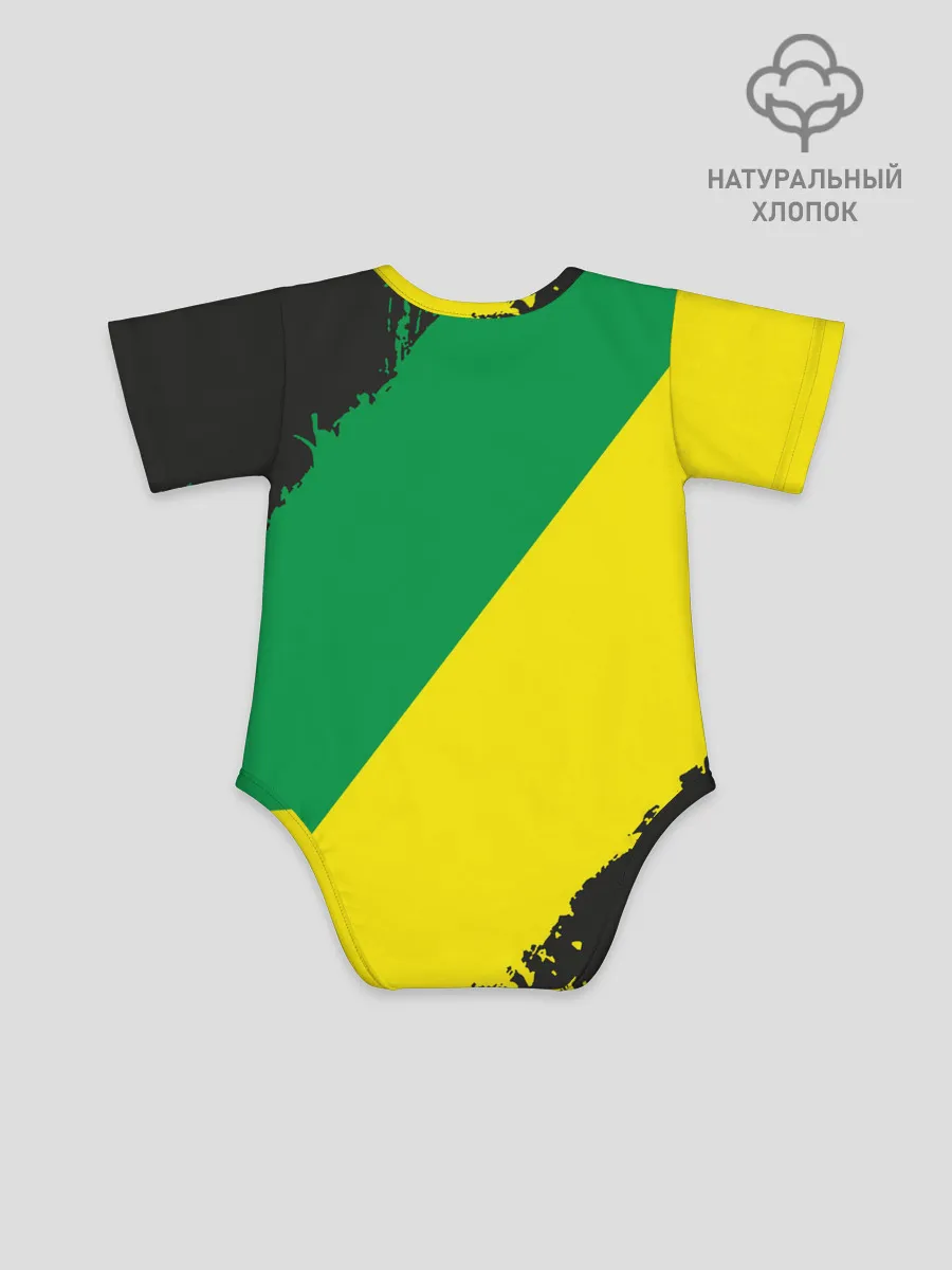 Детское боди / JDM GREEN YELLOW LOGO