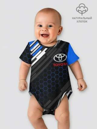 Детское боди / TOYOTA SPORT / ЛИНИИ / LINES