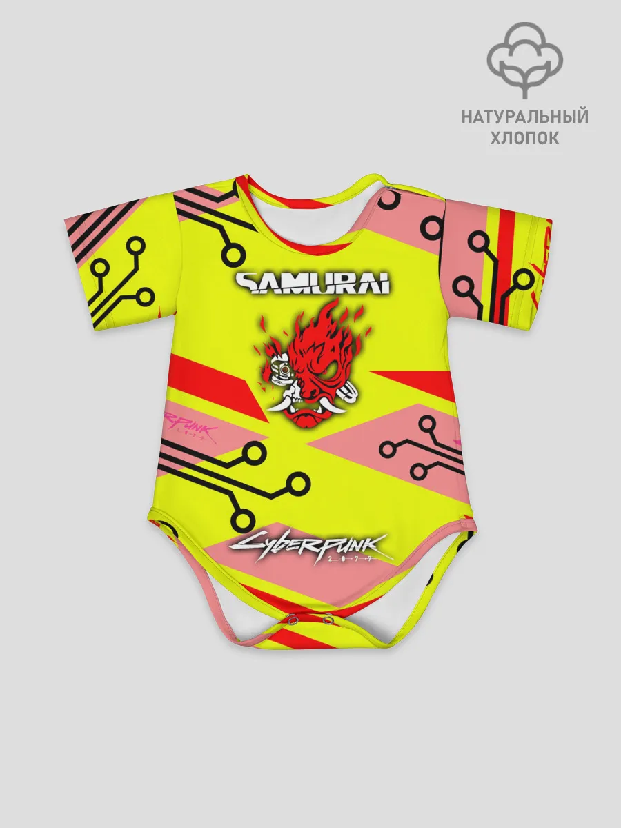 Детское боди / Cyberpunk 2077 Киберматрица.