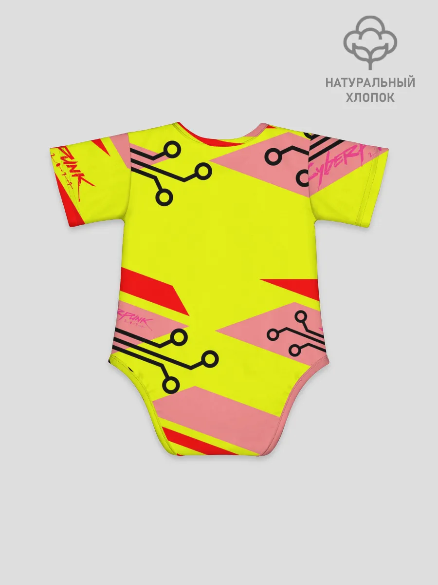 Детское боди / Cyberpunk 2077 Киберматрица.