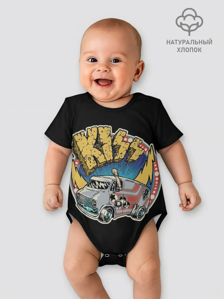 Детское боди / Едем на Кисс