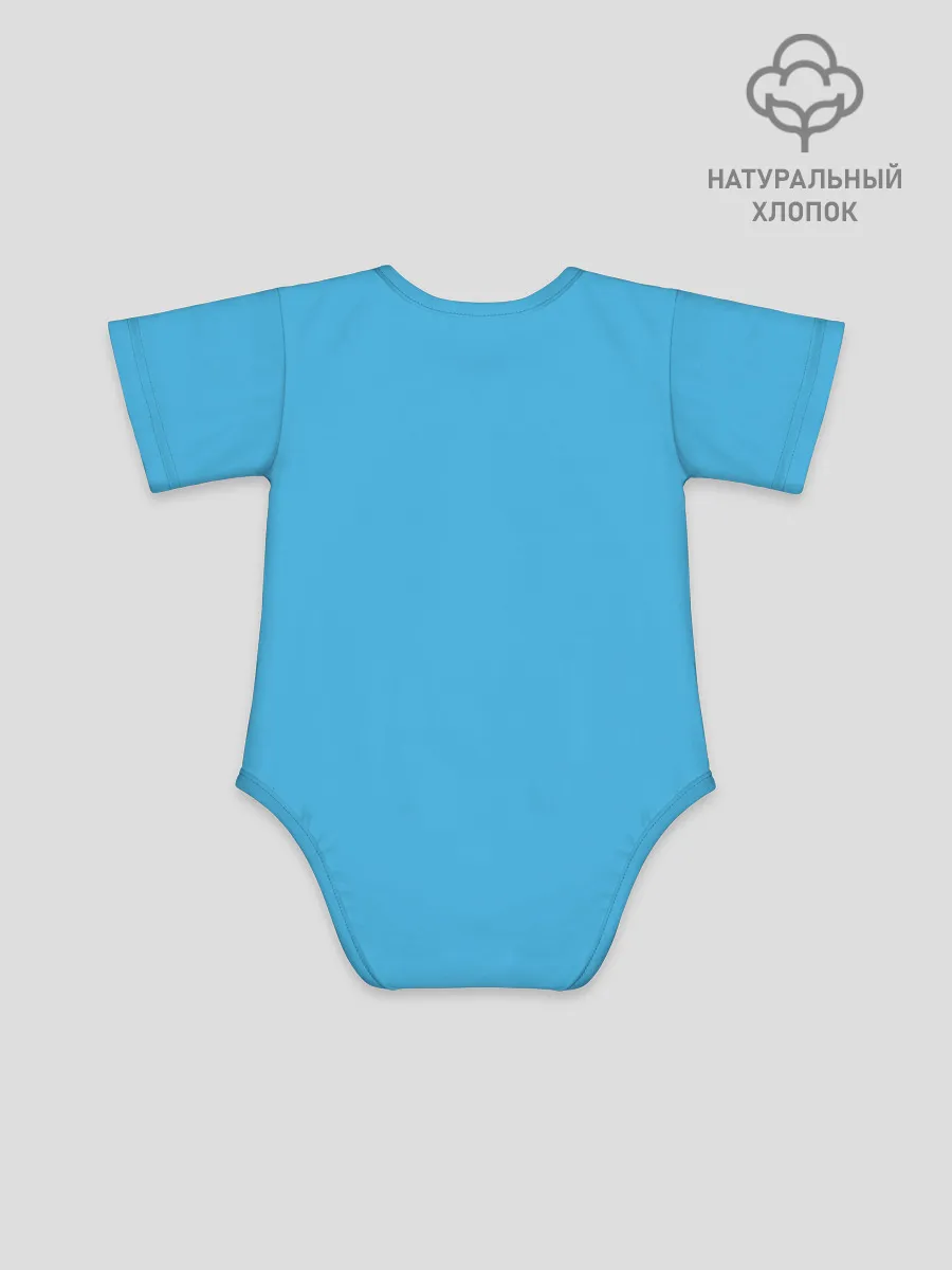 Детское боди / Let it snow. Зайчик и снежок