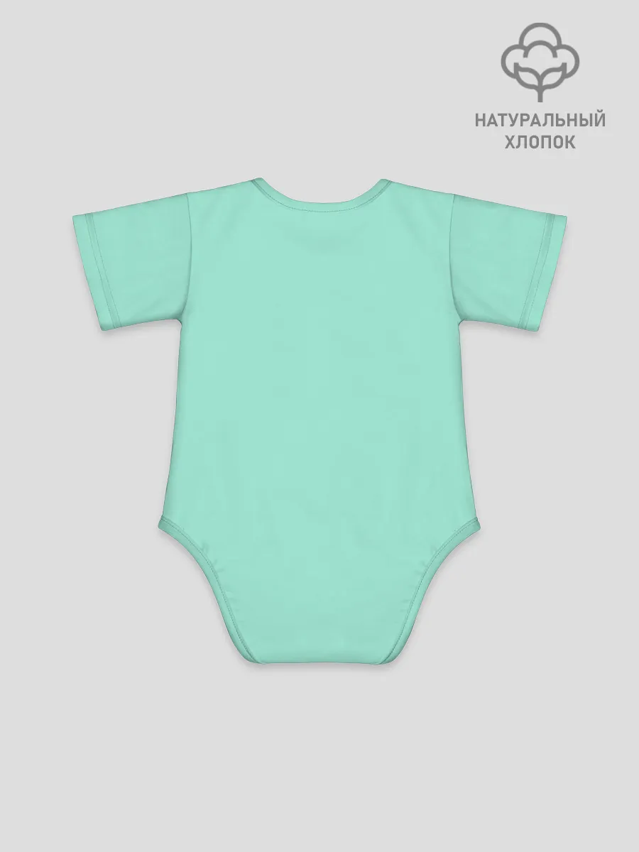 Детское боди / Зима. Новогодний лисенок