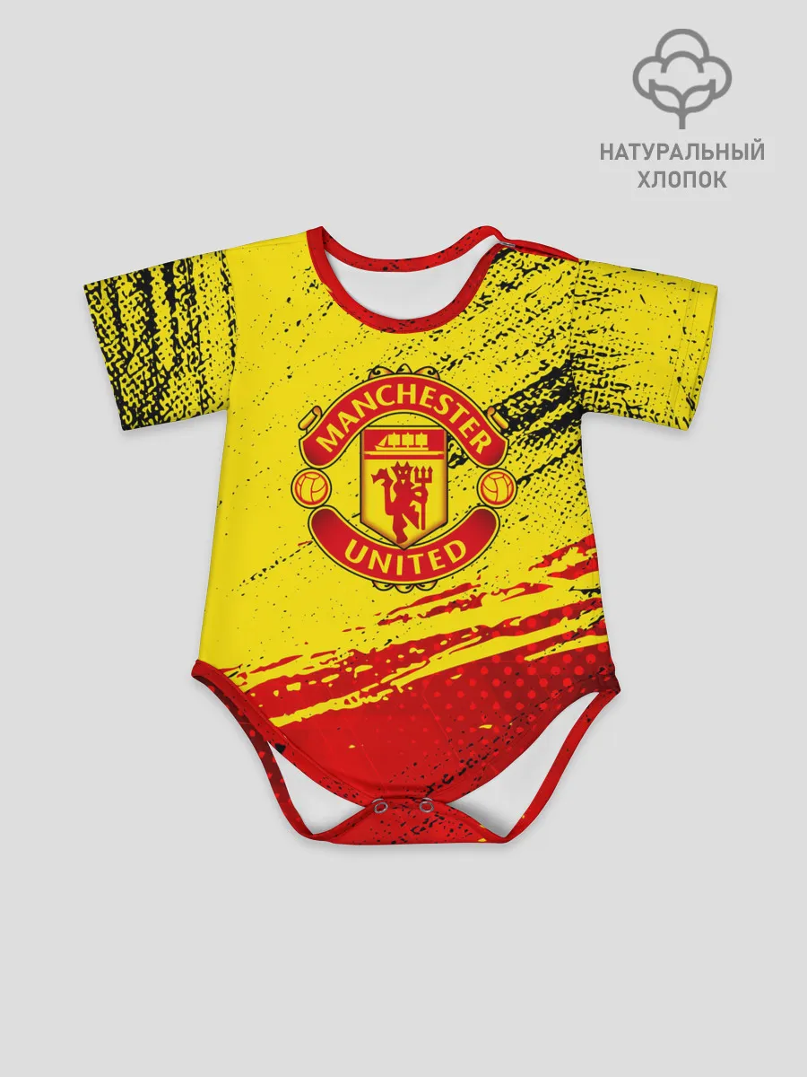 Детское боди / Manchester United Футбольный клуб.