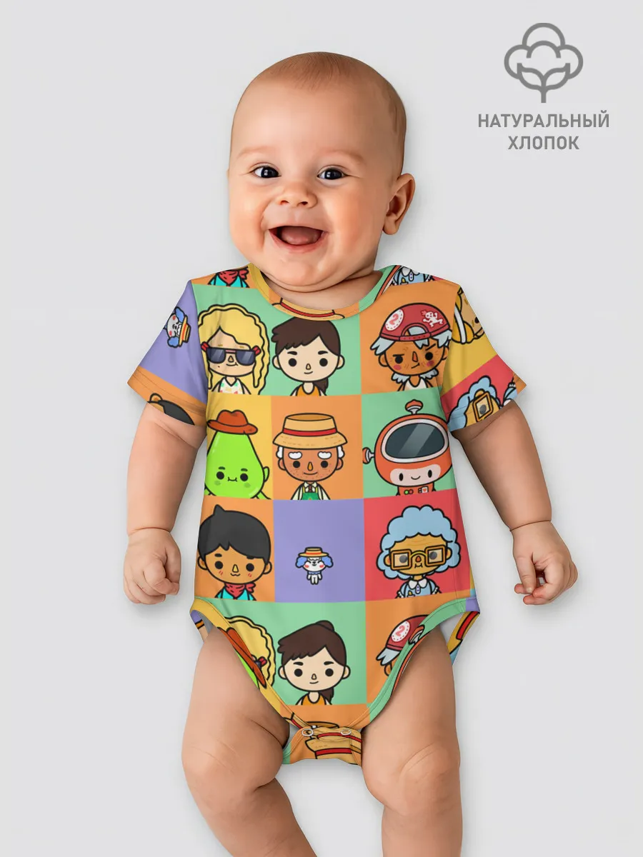 Детское боди / TOCA BOCA WORLD HERO