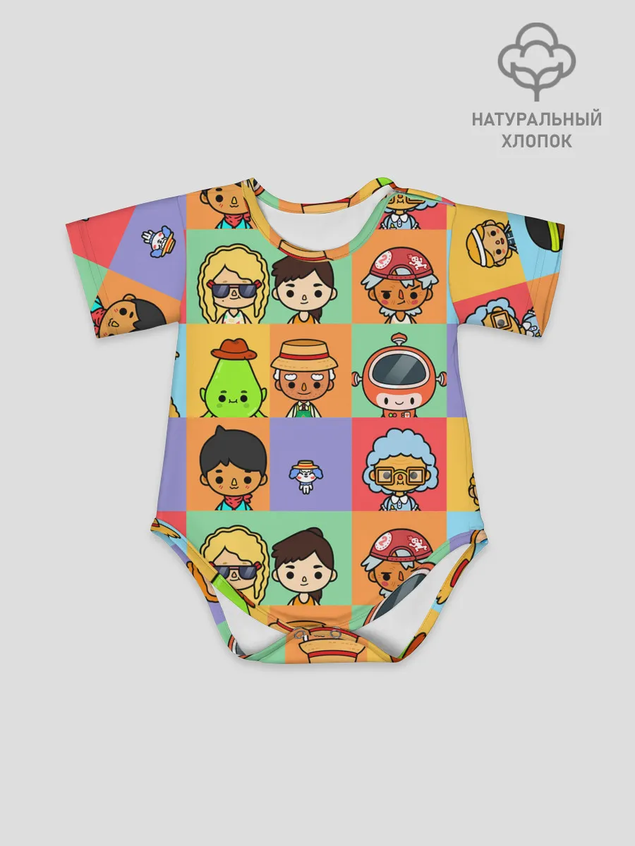 Детское боди / TOCA BOCA WORLD HERO