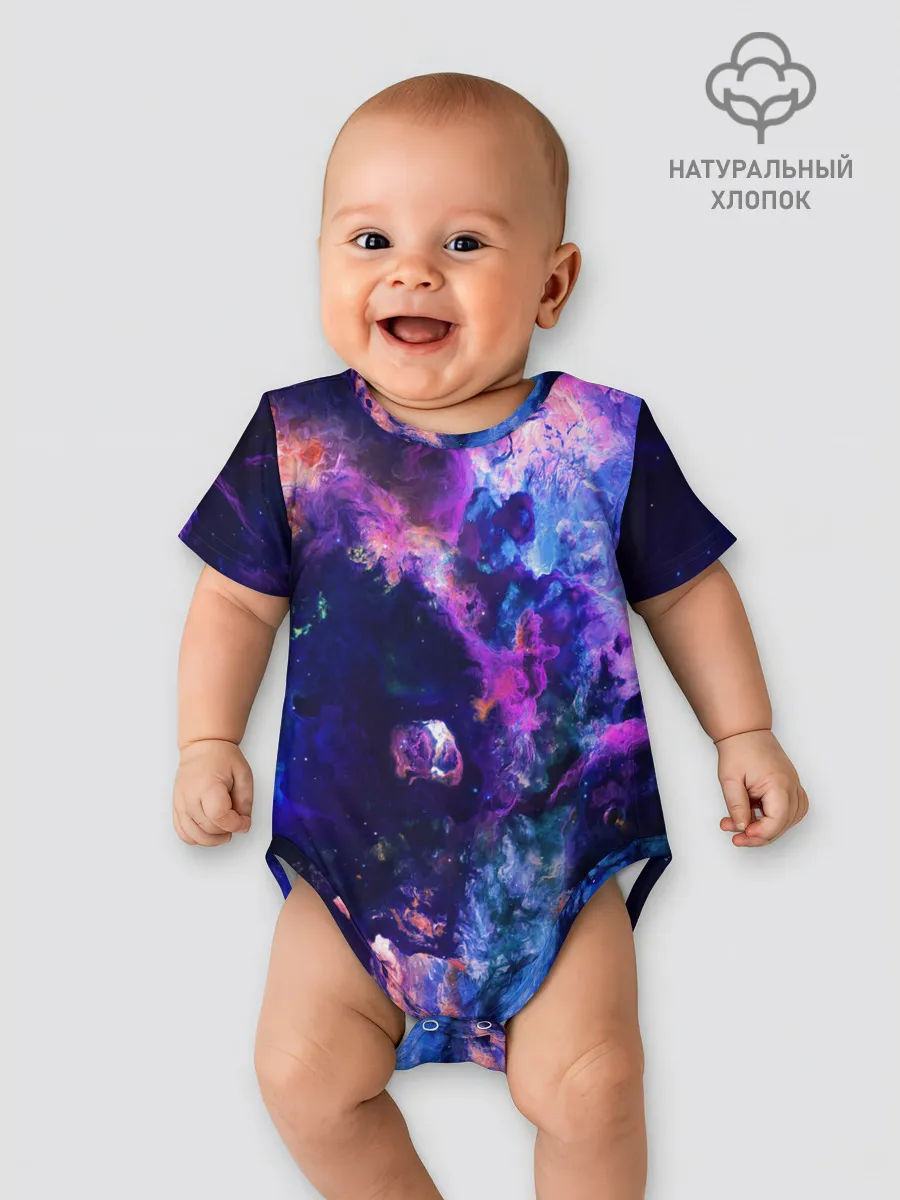 Детское боди / НЕОНОВЫЕ КОСМОС / NEON SPACE