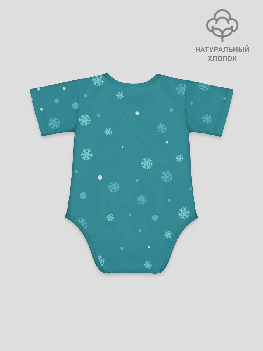 Детское боди / Новогодний зайчик