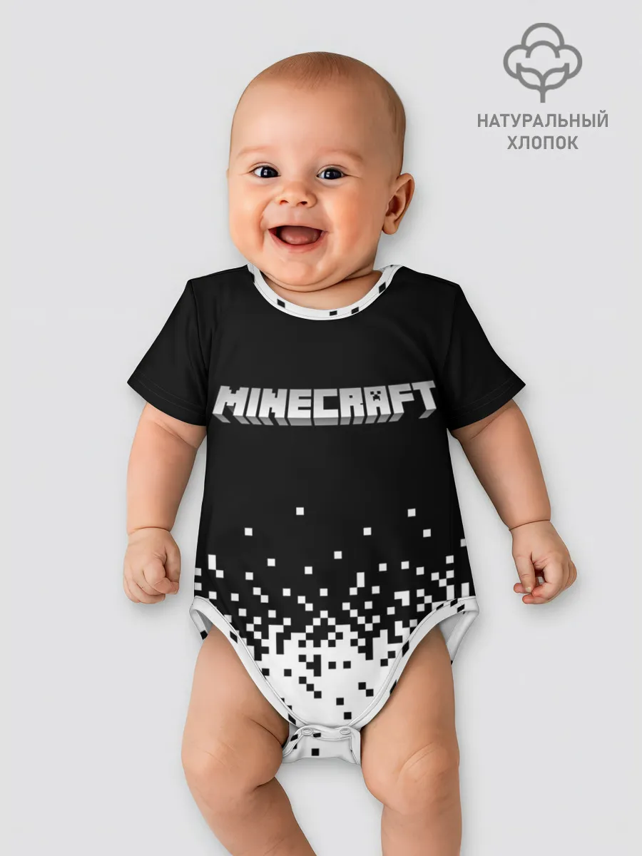 Детское боди / Minecraft | Майнкрафт | логотип
