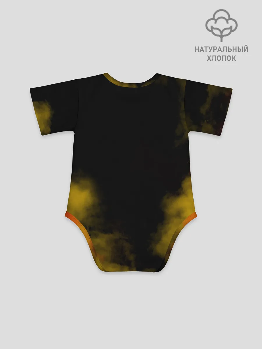 Детское боди / Карикатура Ангус Янг - AC/DC