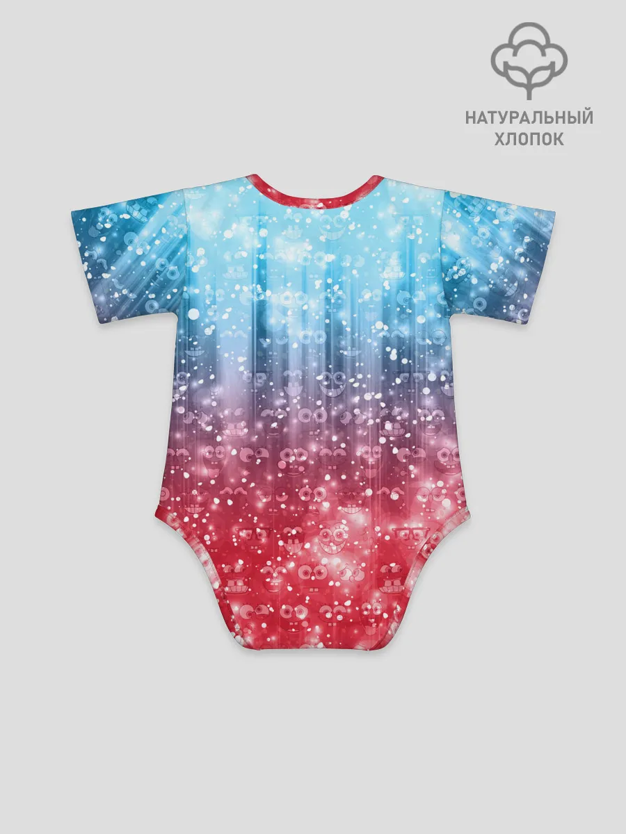 Детское боди / Новогодний Спанч Боб