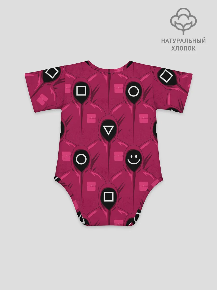 Детское боди / СОТРУДНИКИ ИГРЫ В КАЛЬМАРА