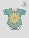 Детское боди / Летнее солнце. Абстракция.