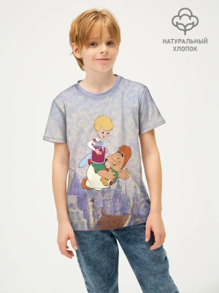 Детская футболка хлопок / Малыш и Карлсон Karlsson