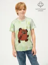 Детская футболка хлопок / Союзмультфильм LightGreen