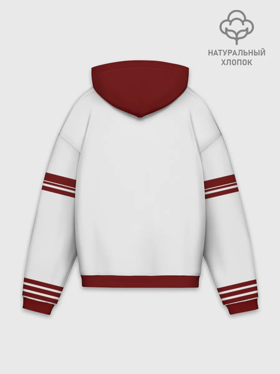 Худи мужской оверсайз хлопок / СУРГУТ ОРБИТА 1967