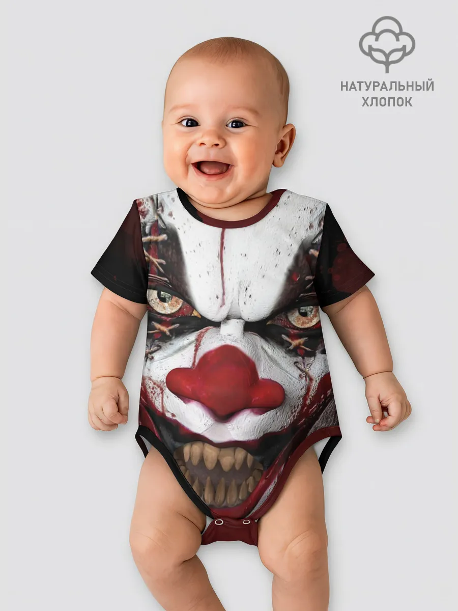 Детское боди / Зомби клоун
