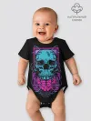 Детское боди / Кислотный череп