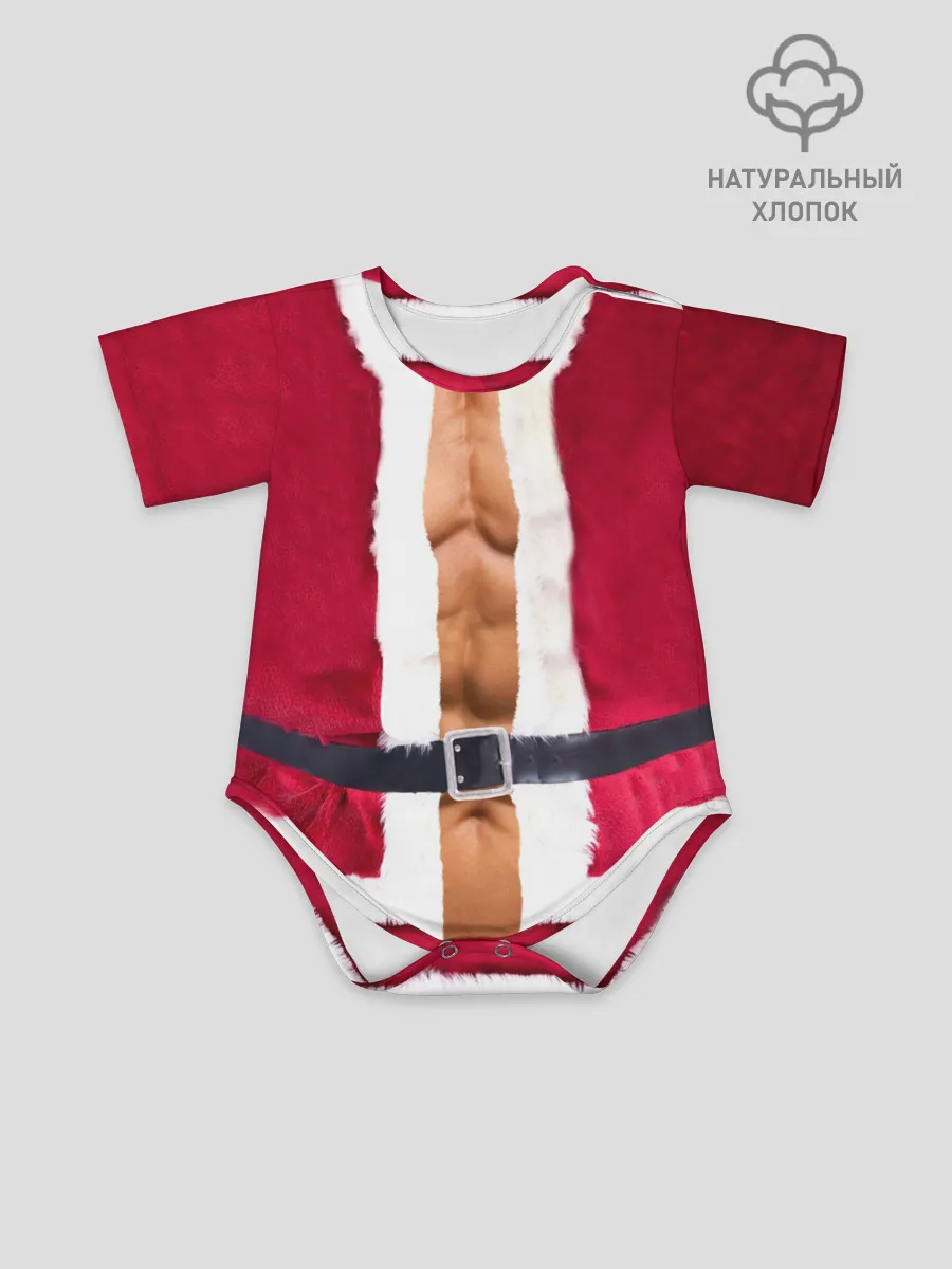 Детское боди / Костюм Деда Мороза