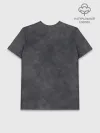 Мужская базовая футболка хлопок / Варёнка dark grey