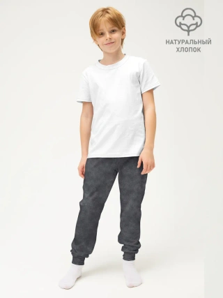 Детские штаны / Варёнка dark grey