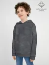 Детское худи хлопок / Варёнка dark grey