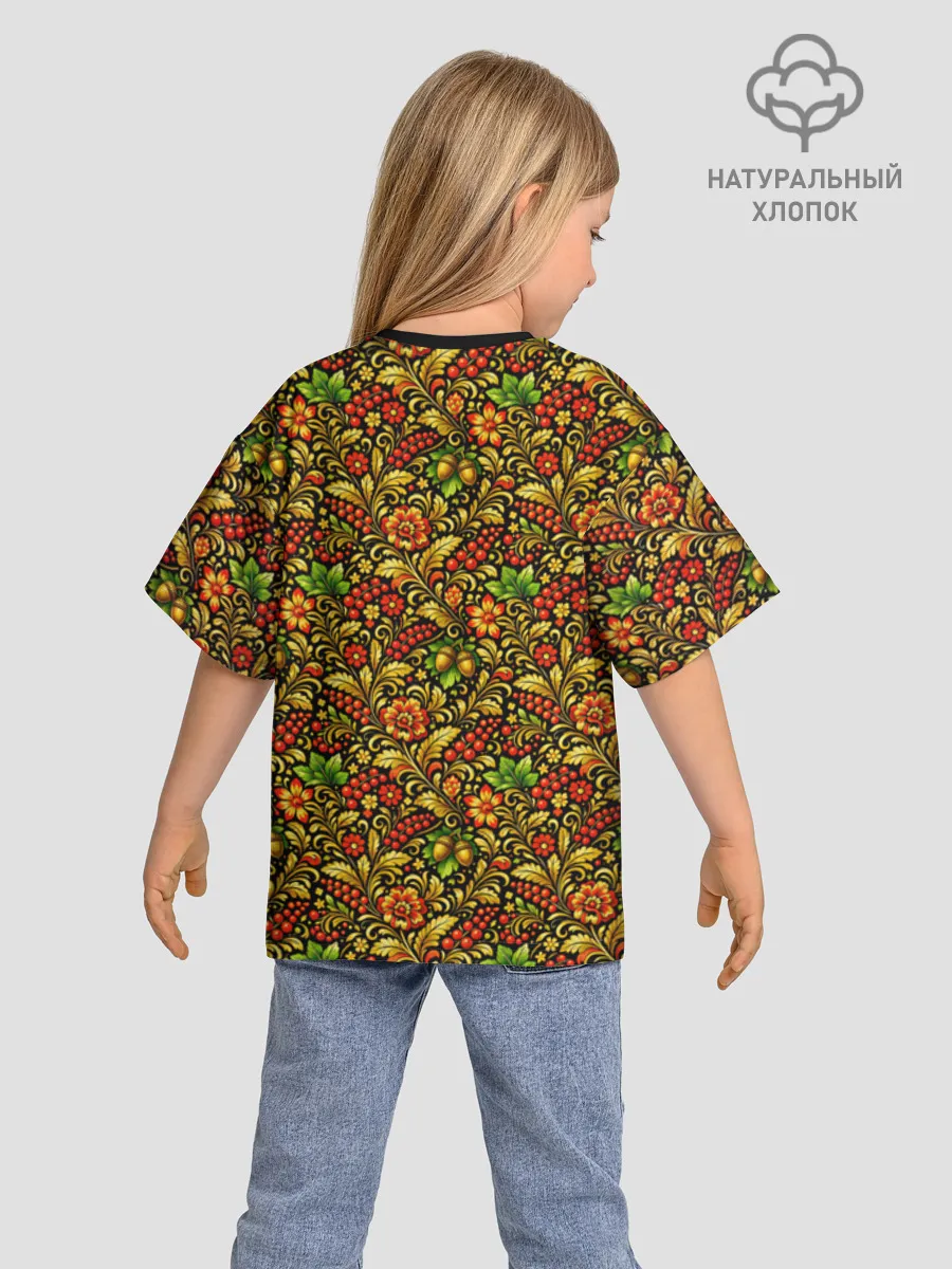 Детская футболка. Оверсайз / Russian girl