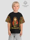 Детская футболка. Оверсайз / Russian girl