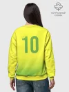 Женский свитшот базовый хлопок / Football Бразилия