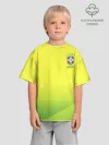 Детская футболка. Оверсайз / Football Бразилия