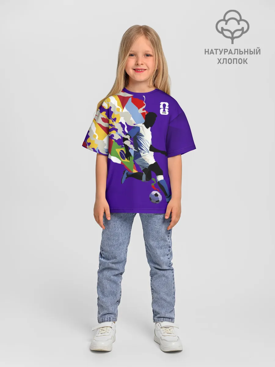 Детская футболка. Оверсайз / Fifa World Cup