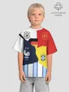 Детская футболка. Оверсайз / Fifa коллаж