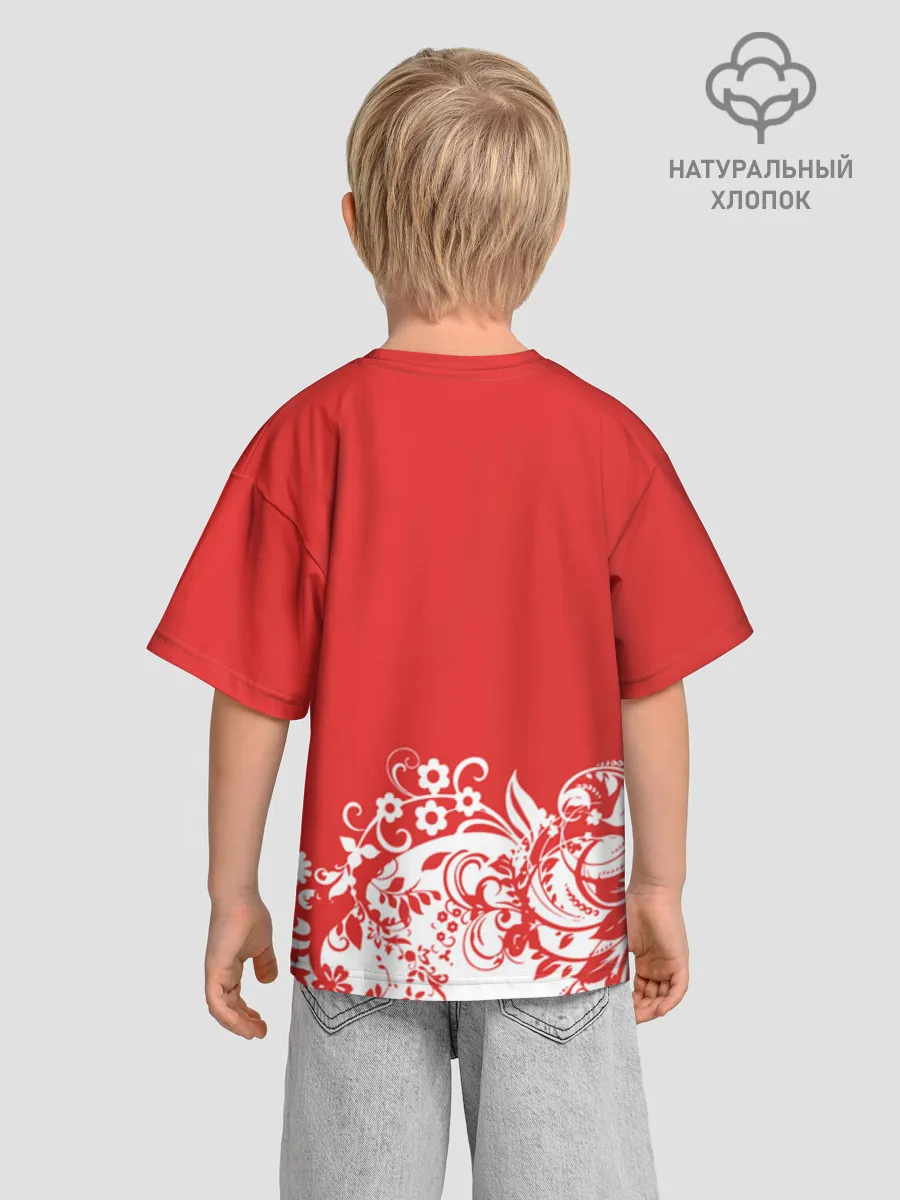 Детская футболка. Оверсайз / Русская сказка