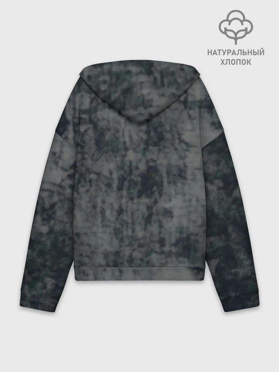 Худи женский оверсайз хлопок / Я Звезда Ютуб Уу Ага Котик