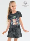 Детское платье хлопок / Я Звезда Ютуб Уу Ага Котик