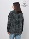 Женский свитшот оверсайз хлопок / Я Звезда Ютуб Уу Ага Котик