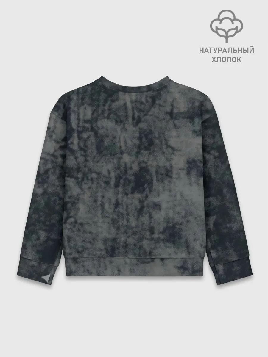 Детский свитшот хлопок / Я Звезда Ютуб Уу Ага Котик