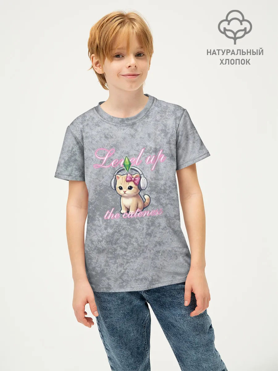 Детская футболка хлопок / Шоппинг Модный лук Я Звезда Ютуб