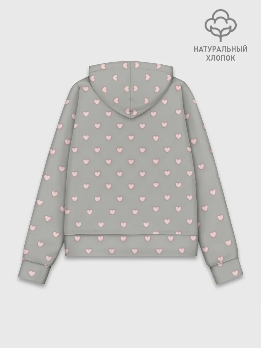 Худи женский база хлопок / Звезда Ютуб Модный лук