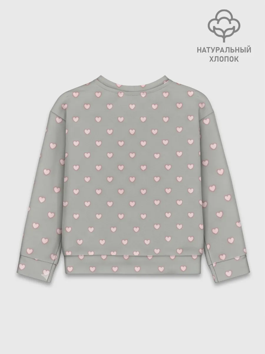 Детский свитшот хлопок / Звезда Ютуб Модный лук