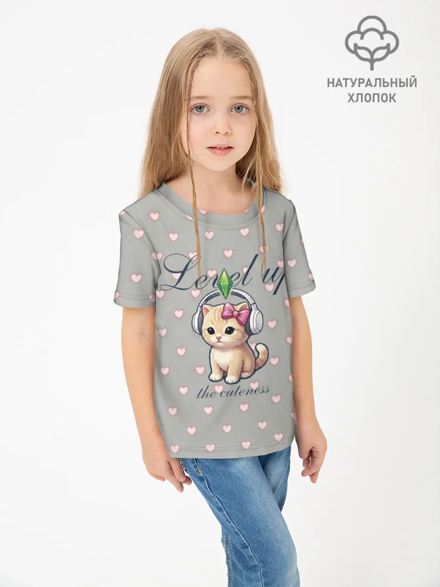 Детская футболка хлопок / Звезда Ютуб Модный лук