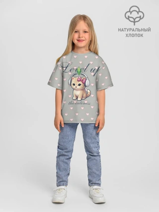 Детская футболка. Оверсайз / Звезда Ютуб Модный лук