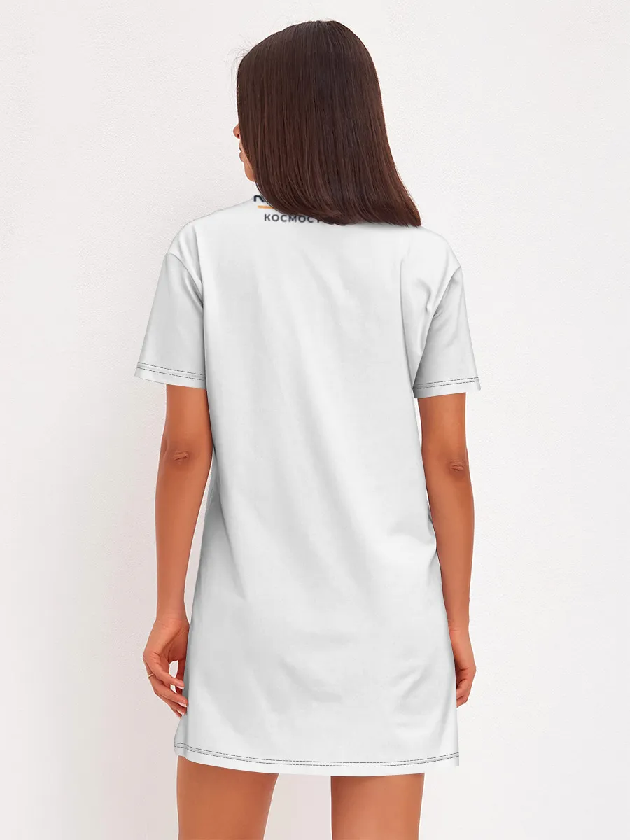 Женское платье хлопок / Дизайн САМАРА КОСМИЧЕСКАЯ
