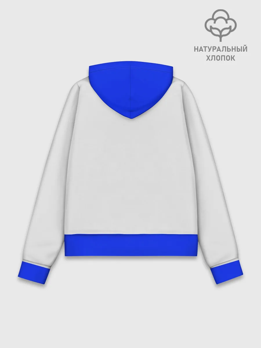 Худи женский база хлопок / Дизайн САМАРА КОСМИЧЕСКАЯ